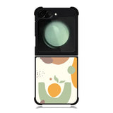 Orange Modern Art FZ0256 Samsung Galaxy Z Flip 6 2024 5G Case