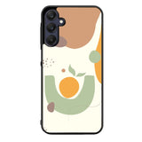 Orange Modern Art FZ0256 Samsung Galaxy A35 5G Case