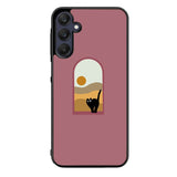 Cat the Window FZ0242 Samsung Galaxy A25 5G Case