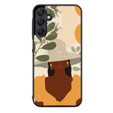Young Woman Flower FZ0266 Samsung Galaxy A25 5G Case