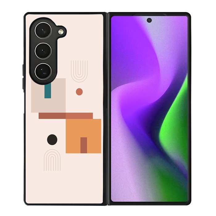 Abstract Minimalist FZ0268 Samsung Galaxy Z Fold 6 2024 5G Case