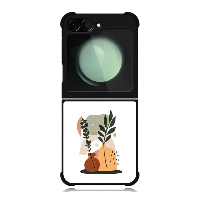The Leaves of Vase FZ0282 Samsung Galaxy Z Flip 6 2024 5G Case