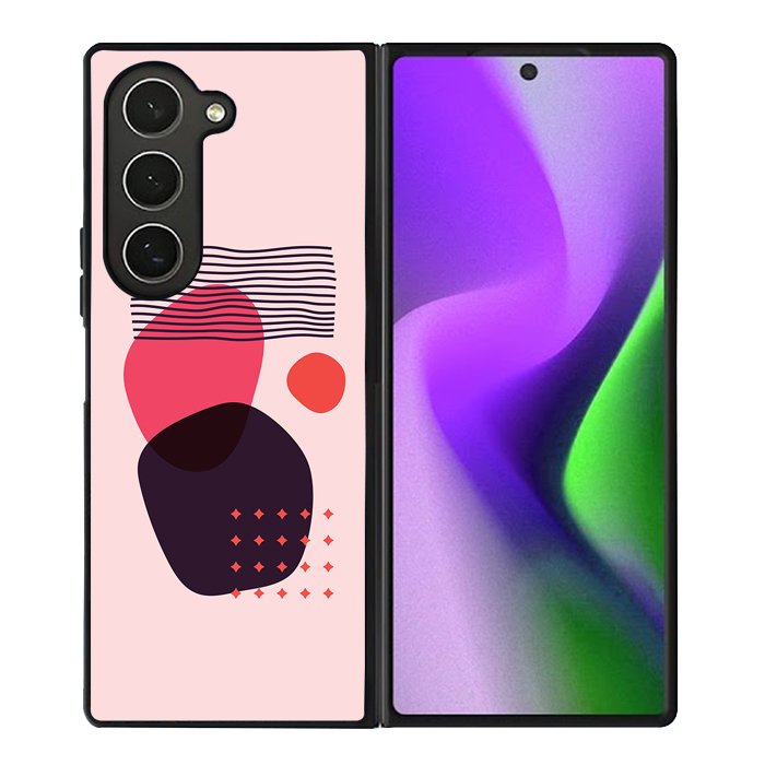 Abstract Line Shapes FZ0286 Samsung Galaxy Z Fold 6 2024 5G Case