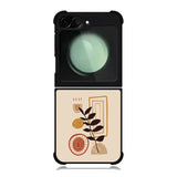 Art Leaves Shapes FZ0288 Samsung Galaxy Z Flip 6 2024 5G Case