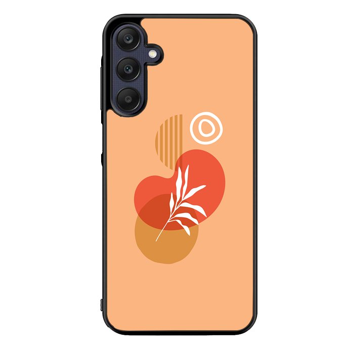 Circle Leaves FZ0299 Samsung Galaxy A25 5G Case