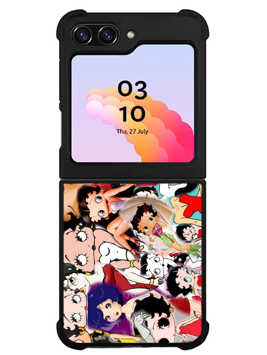 betty boop collage Samsung Galaxy Z Flip 5 5G 2023 Case OV4144