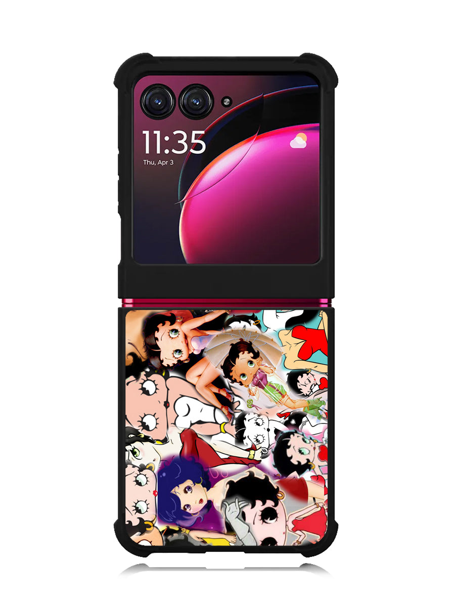 betty boop collage Motorola Moto Razr Plus 2023 , Moto Razr+ 2023 Case OV4144