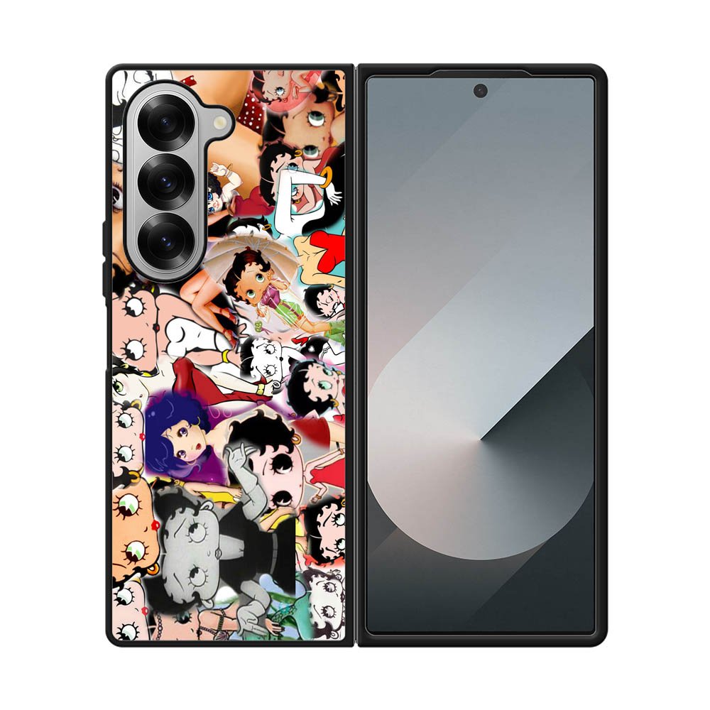 betty boop collage Samsung Galaxy Z Fold 7 5G Case OV4144