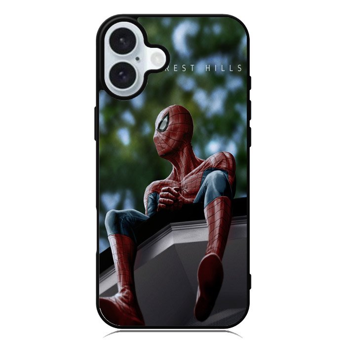 SPIDER MAN J COLE FOREST HILLS iPhone 16 Plus Case QC2501