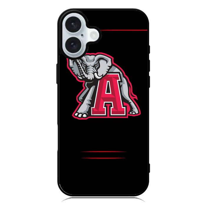 alabama crimson iPhone 16 Plus Case QC3771