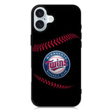 Minnesota Twins MLB iPhone 16 Plus Case