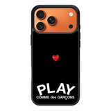 comme des garcons play XiPhone 17 Pro Max Case QC0729