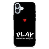 comme des garcons play XiPhone 16 Case QC0729