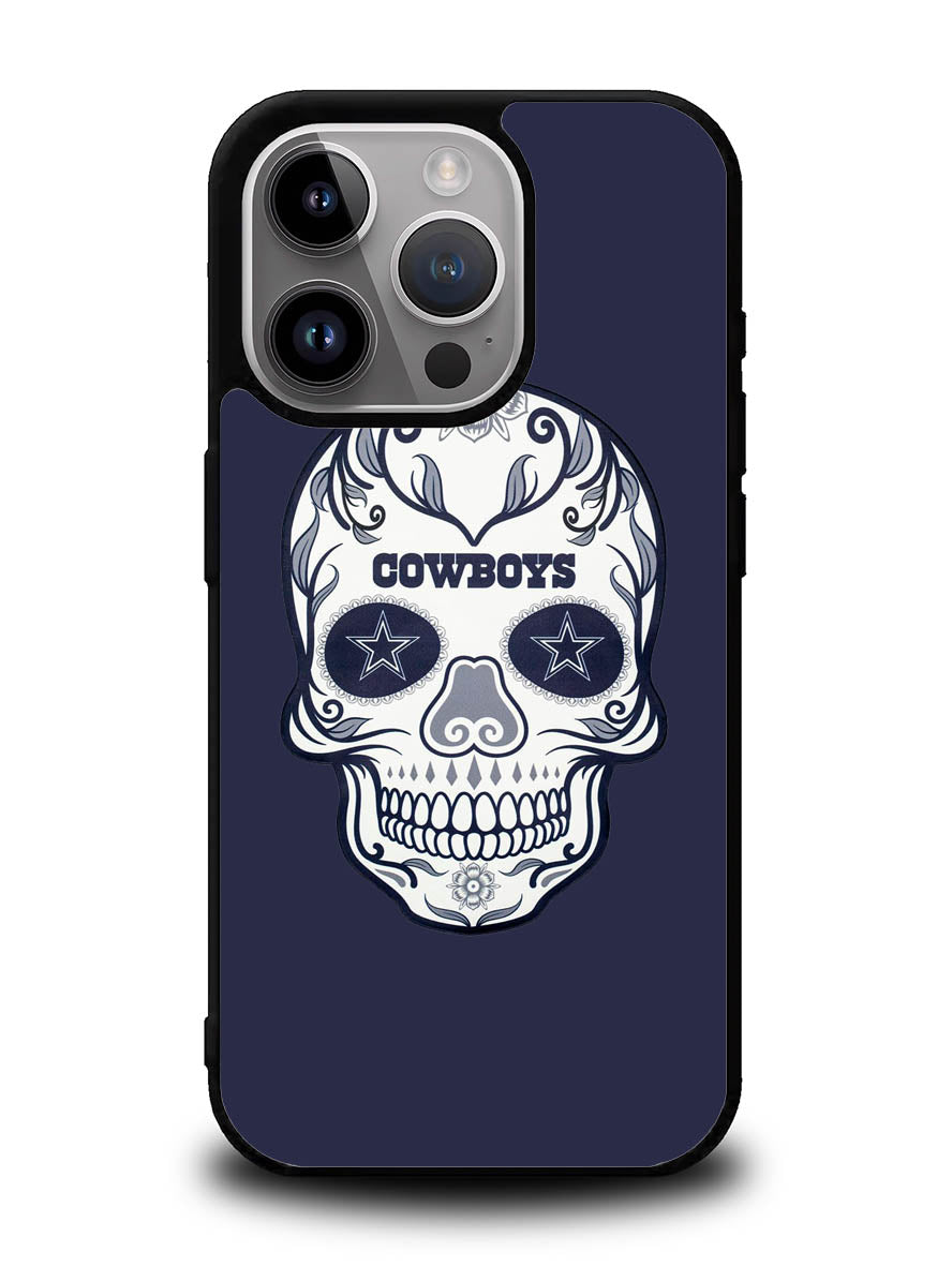 Dallas Cowboys Skull iPhone 15 Pro Max Case OV4594