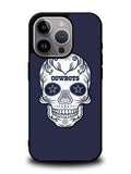 Dallas Cowboys Skull iPhone 14 Pro Case QC4594