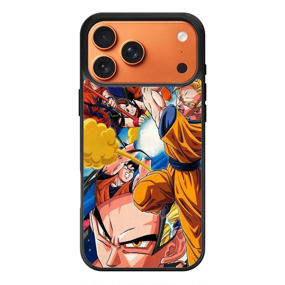 Dragon Ball Collage iPhone 17 Pro Case QC4763