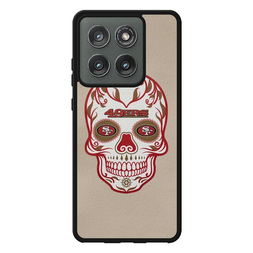 San Francisco 49ers Skull Motorola Moto Edge 2025 Case OV2629