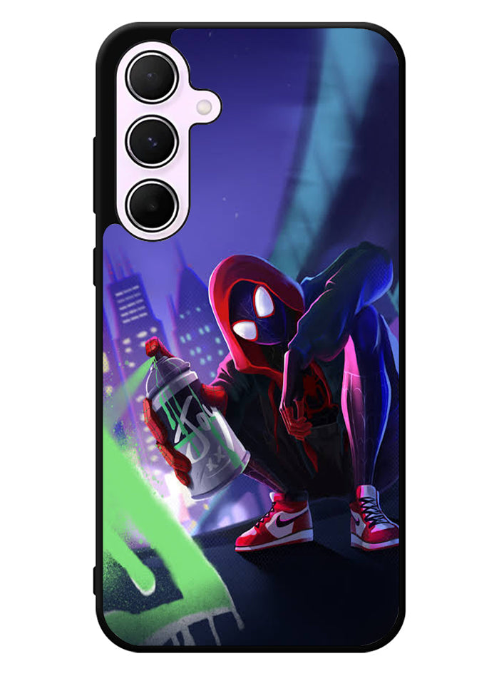 Spiderman Miles Morales Samsung Galaxy A55 5G Case