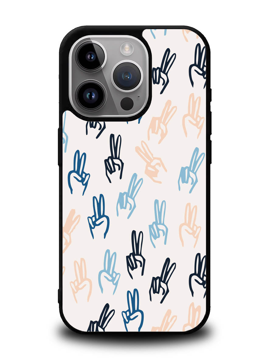 Peace Girl iPhone 14 Pro Max Case QC0733
