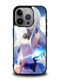 Blue Eyes Anime Girl XiPhone 16 Pro Case OV0734