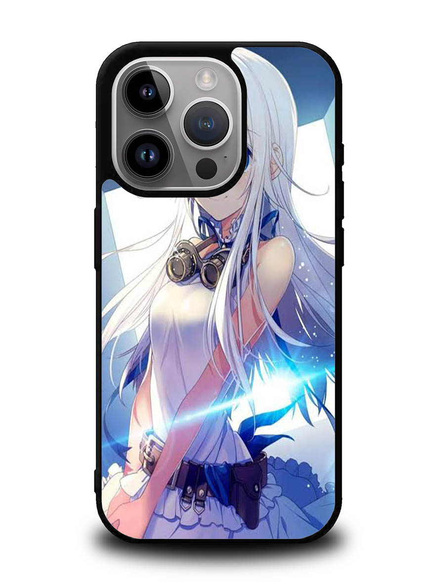 Blue Eyes Anime Girl XiPhone 16 Pro Max Case QC0734