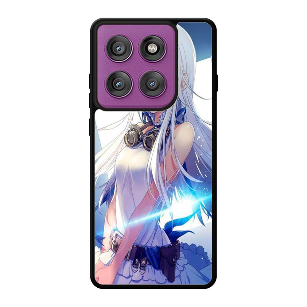 Blue Eyes Anime Girl XMotorola Moto Edge 60 Pro Case QC0734