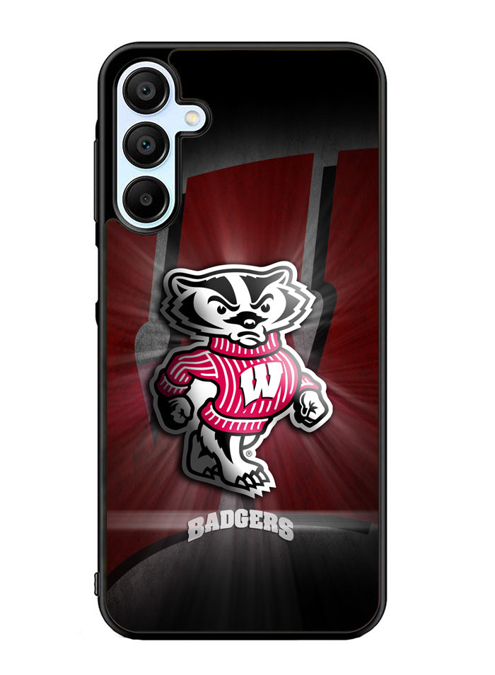 wisconsin badger logo Samsung Galaxy A15 5G Case