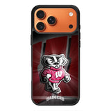 wisconsin badger logo iPhone 17 Pro Case