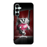 wisconsin badger logo Samsung Galaxy A16 Case OV0062