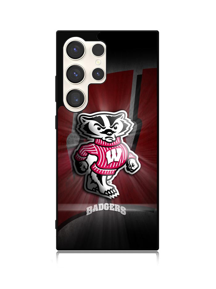 wisconsin badger logo Samsung Galaxy S25 Ultra 5G Case