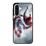 Spiderman Captain America Shield Samsung Galaxy A36 5G Case OV2511