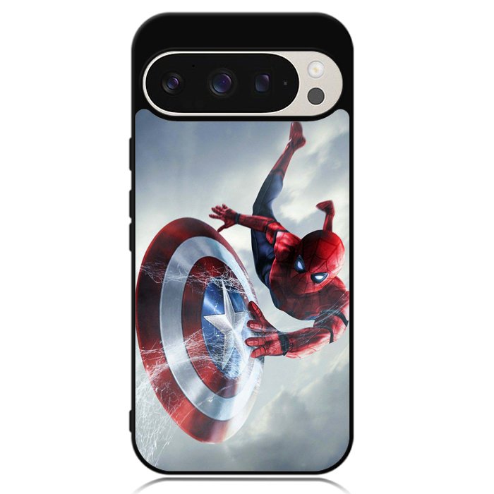 Spiderman Captain America Shield Google Pixel 9 Pro XL Case OV2511