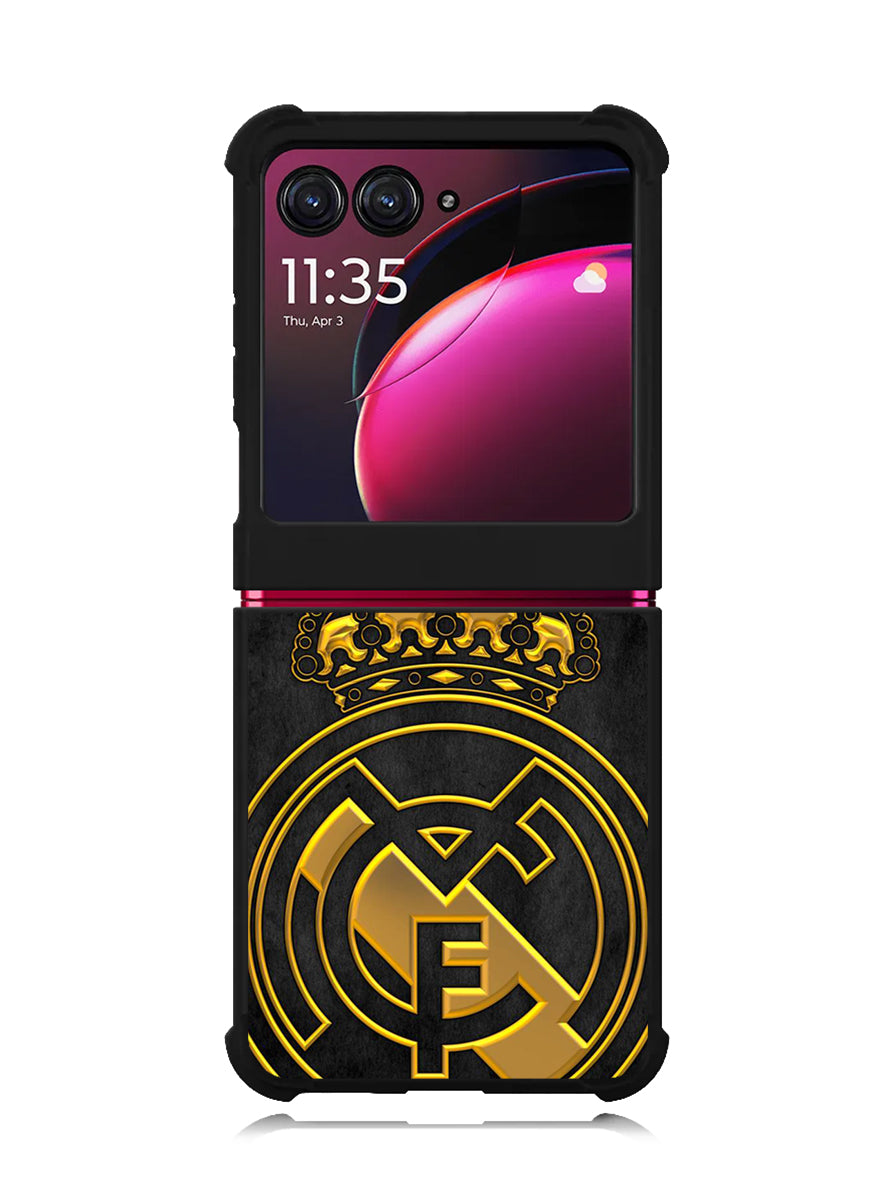 real madrid gold Motorola Moto Razr Plus 2023 , Moto Razr+ 2023 Case OV2766