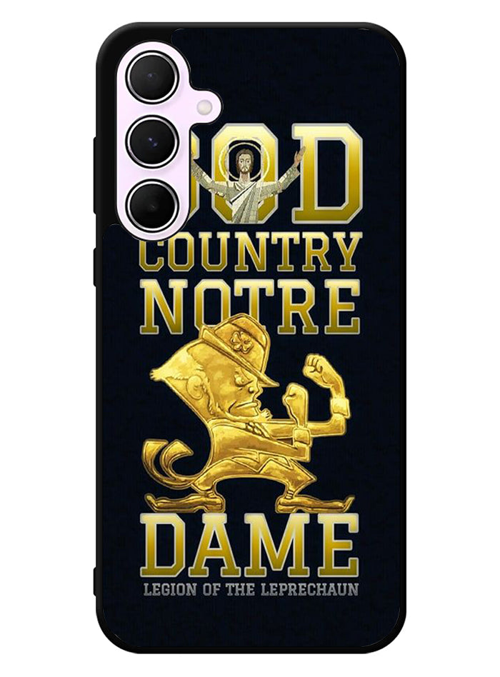 notre dame fighting irish 4th Samsung Galaxy A55 5G Case