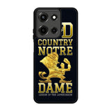 notre dame fighting irish 4th Motorola Moto G 5G 2025 Case OV3980