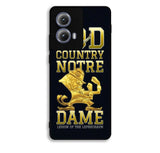 notre dame fighting irish 4th Motorola Moto Edge 2024 Case OV3980