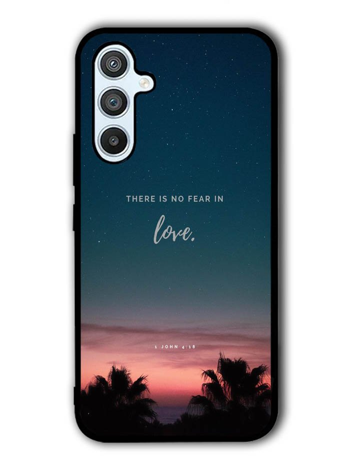 There is no fear in love Samsung Galaxy A54 5G Case OV2193