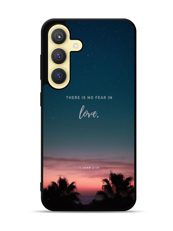There is no fear in love Samsung Galaxy S24 5G Case OV2193