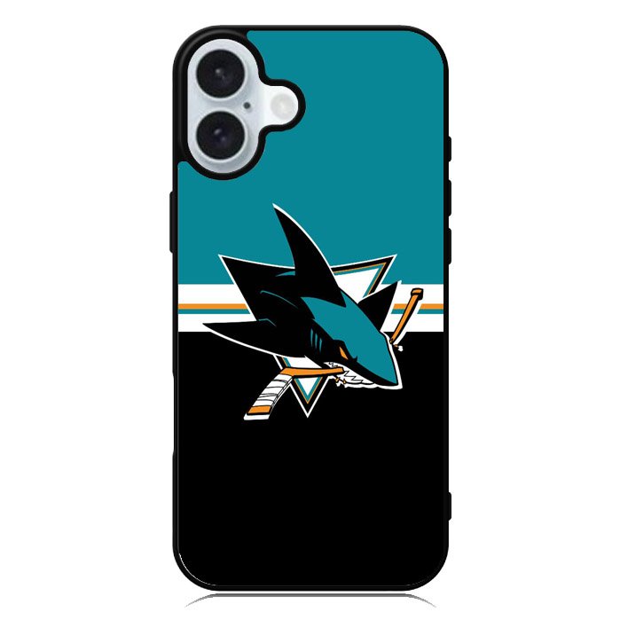 san jose sharks iPhone 16 Case QC2649