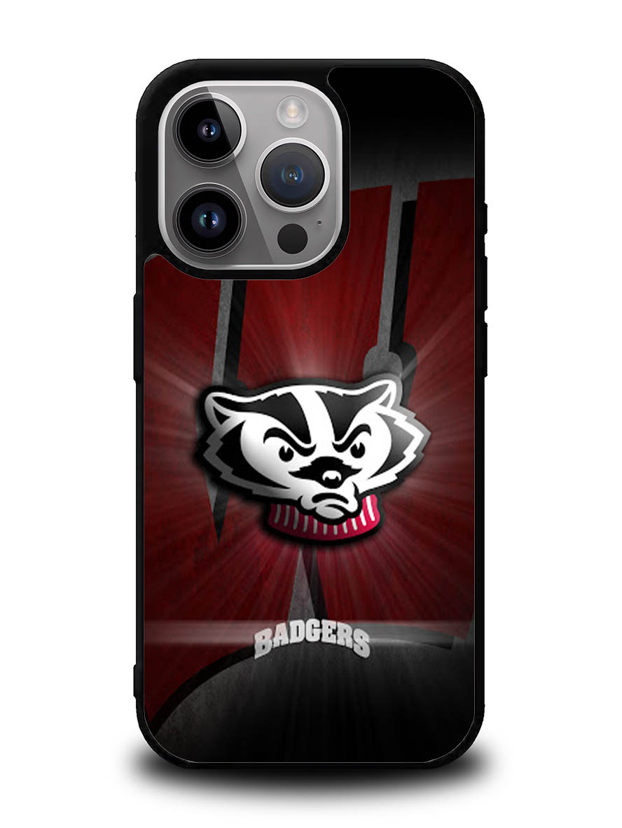 wisconsin badger logo iPhone 15 Pro Case OV1985