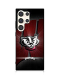 wisconsin badger logo Samsung Galaxy S25 Ultra 5G Case QC1985