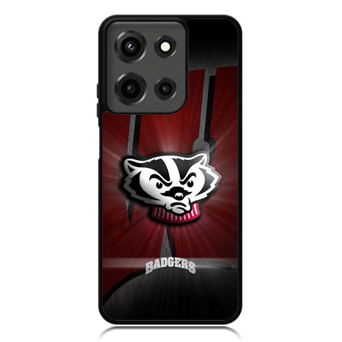wisconsin badger logo Motorola Moto G 5G 2025 Case OV1985