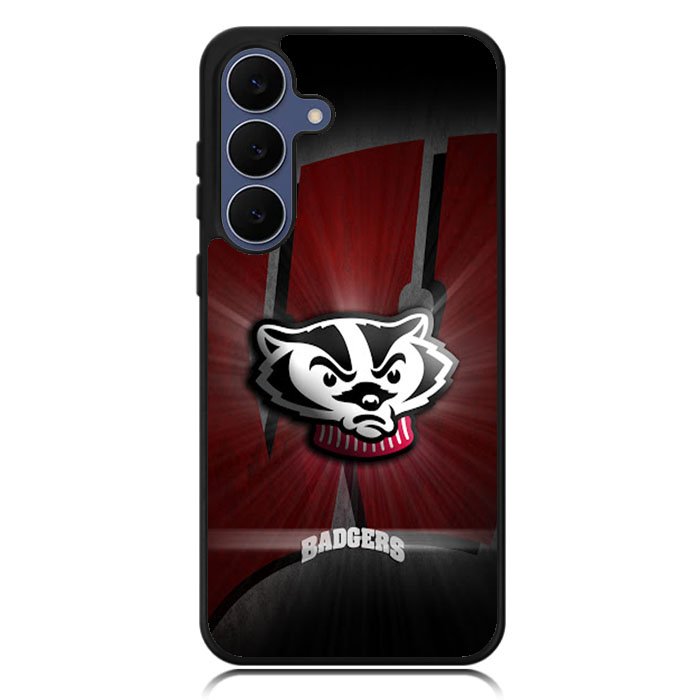 wisconsin badger logo Samsung Galaxy S25 FE Case OV1985