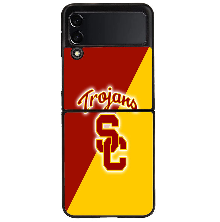 usc trojans logo Samsung Galaxy Z Flip 4 5G 2022 Case