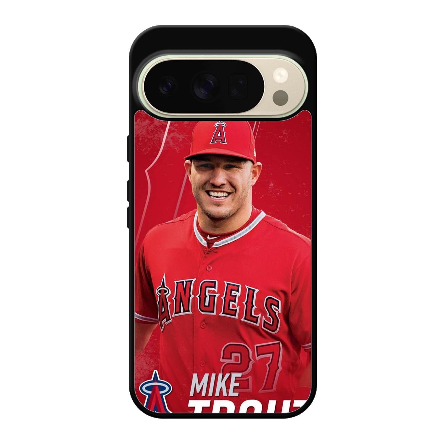 mike trout baseball Google Pixel 10 Pro XL Case QC3235