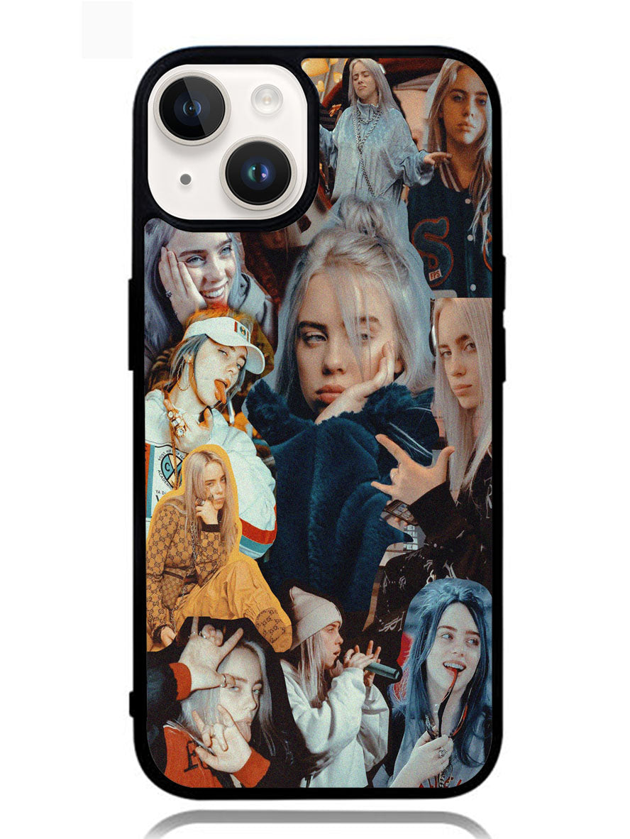 BILLIE EILISH SINGER COLLAGE iPhone 14 Plus Case