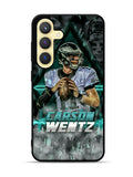 carson wentz philadelphia eagles Samsung Galaxy S23 Plus 5G , Samsung Galaxy S23+ 5G Case QC4408