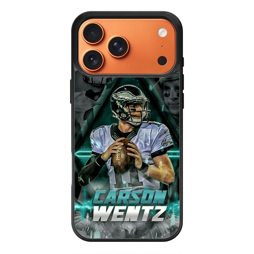 carson wentz philadelphia eagles iPhone 17 Pro Max Case OV4408