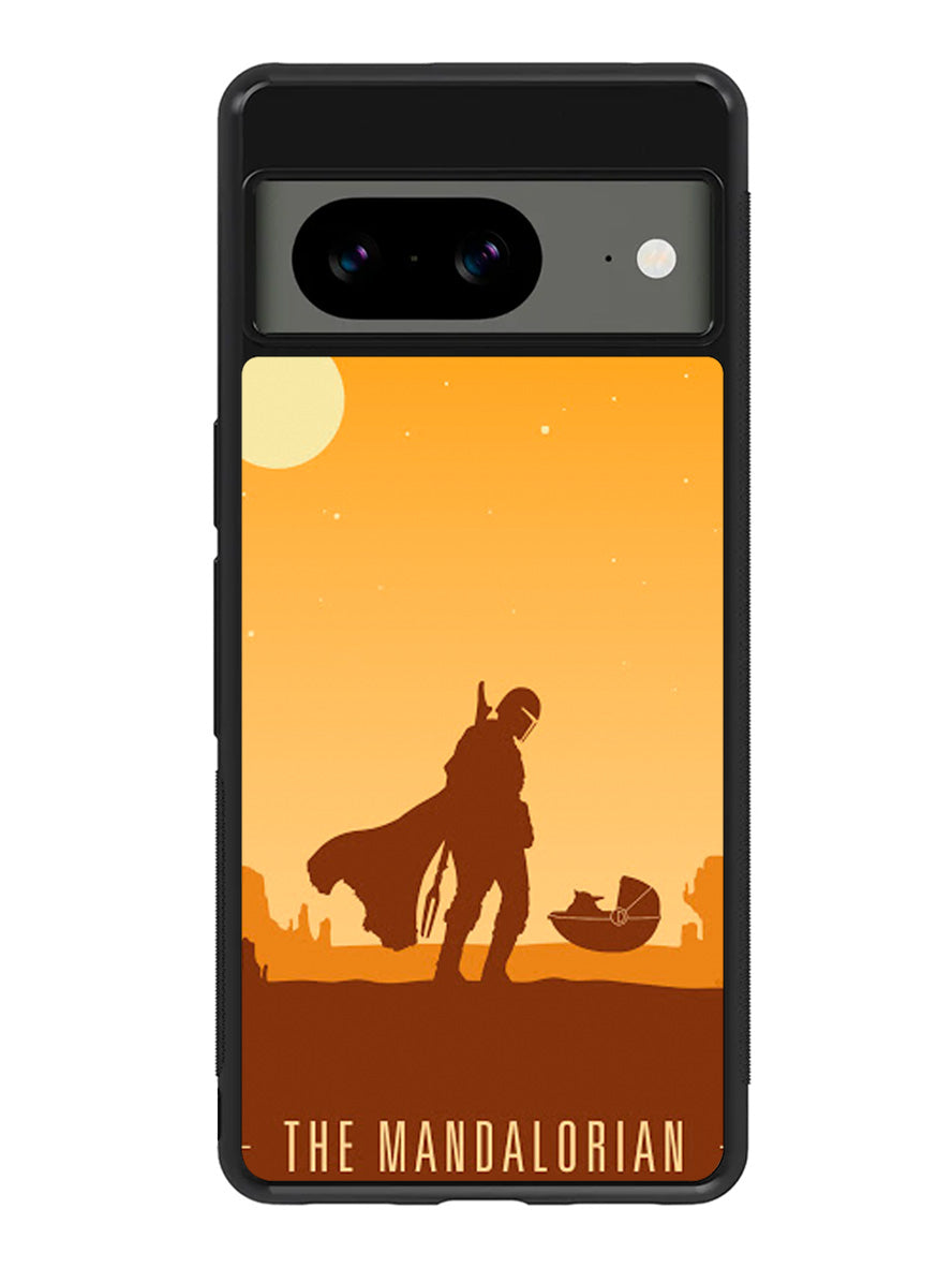 baby yoda and mandalorian XGoogle Pixel 8A Case QC0740
