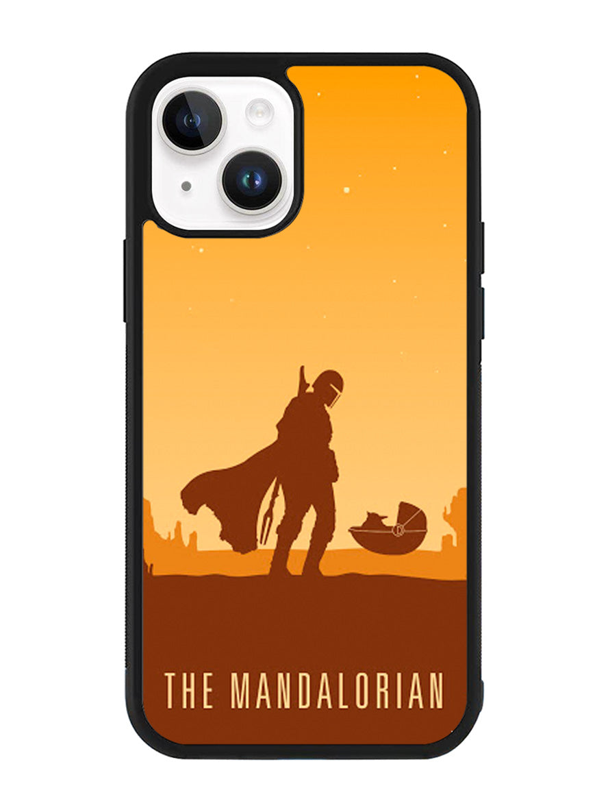 baby yoda and mandalorian XiPhone 15 Plus Case OV0740
